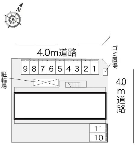 ★手数料０円★岸和田市南上町　月極駐車場（LP）